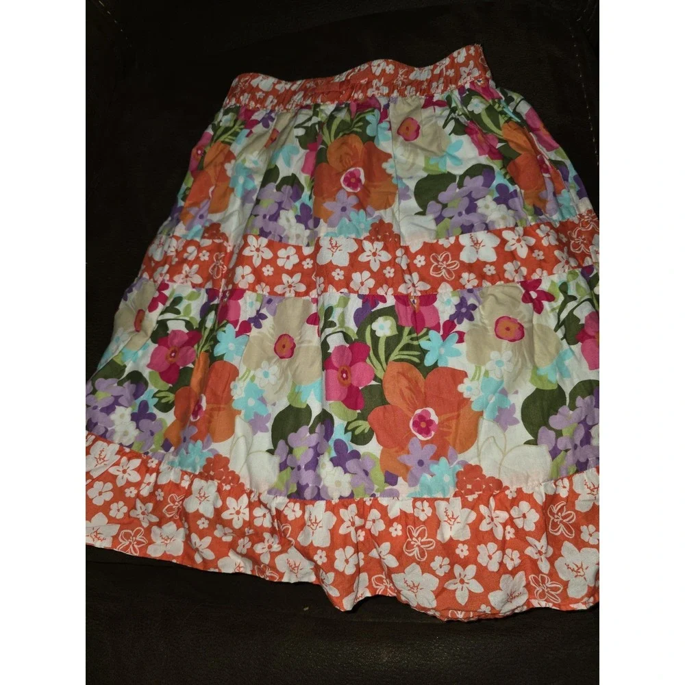 Gymboree surf adventure floral skirt size‎ 4